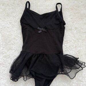 Brand new Elegant Black girls’ Intimate Bodysuit dance dress gymnastic dress